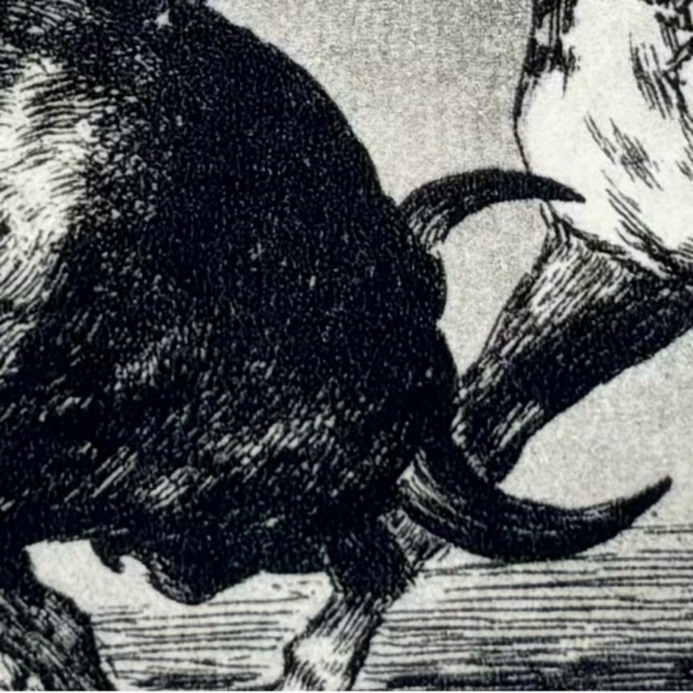 Rodrigo de Vivar, Cid Champion Original Antique Vintage Fine Art GOYA Print 60’s - Picture 2 of 6